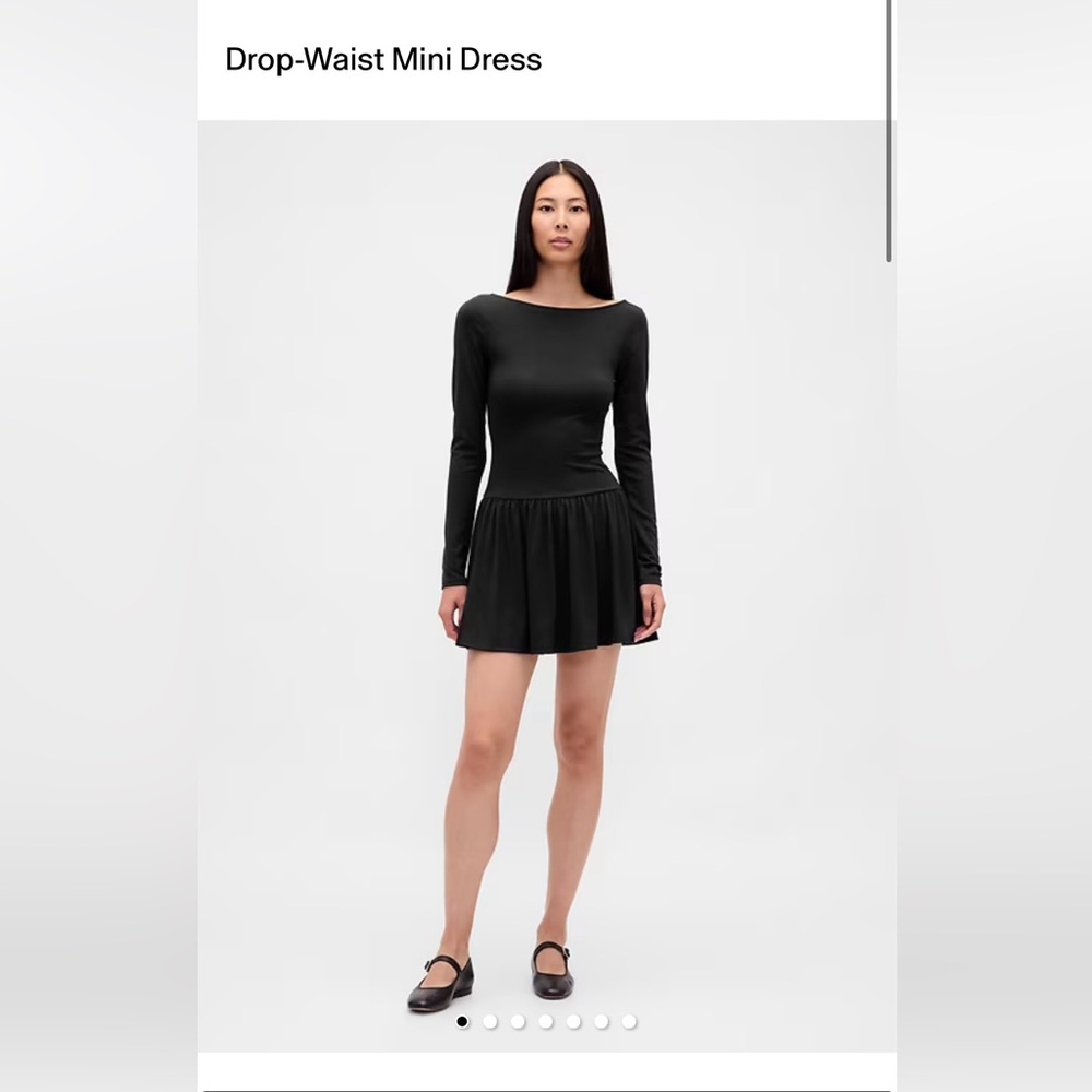 Gap Drop-Waist Mini Dress